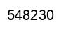 Número 548230 imagen negro