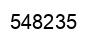 Número 548235 imagen negro