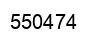Number 550474 black image