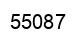 Número 55087 imagen negro