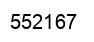 Number 552167 black image