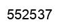 Número 552537 imagen negro