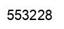 Number 553228 black image