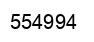 Number 554994 black image