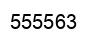 Número 555563 imagen negro