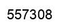 Number 557308 black image