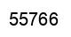 Número 55766 imagen negro