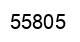Number 55805 black image