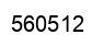 Number 560512 black image