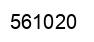 Número 561020 imagen negro