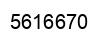 Número 5616670 imagen negro