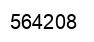 Número 564208 imagen negro