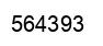 Number 564393 black image