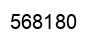 Number 568180 black image