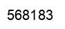Number 568183 black image