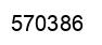 Number 570386 black image