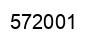 Número 572001 imagen negro