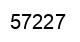 Number 57227 black image