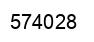 Number 574028 black image