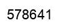 Number 578641 black image
