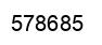 Número 578685 imagen negro
