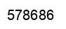 Número 578686 imagen negro