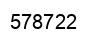 Número 578722 imagen negro