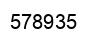 Número 578935 imagen negro