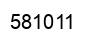 Número 581011 imagen negro
