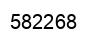 Number 582268 black image