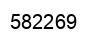 Number 582269 black image