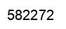 Number 582272 black image