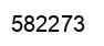 Number 582273 black image