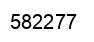 Number 582277 black image