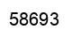 Número 58693 imagen negro