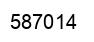 Number 587014 black image