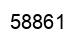 Number 58861 black image