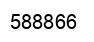 Number 588866 black image