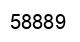 Número 58889 imagen negro