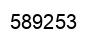 Número 589253 imagen negro