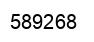 Number 589268 black image