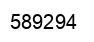 Number 589294 black image