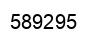 Number 589295 black image