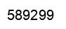 Número 589299 imagen negro