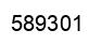 Number 589301 black image