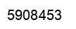 Número 5908453 imagen negro