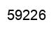 Número 59226 imagen negro