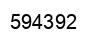 Número 594392 imagen negro