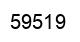 Número 59519 imagen negro