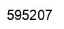 Número 595207 imagen negro